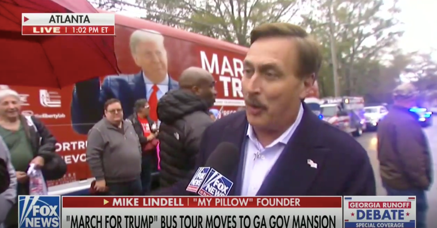 US election My Pillow founder tells Fox ‘Trump will be president for